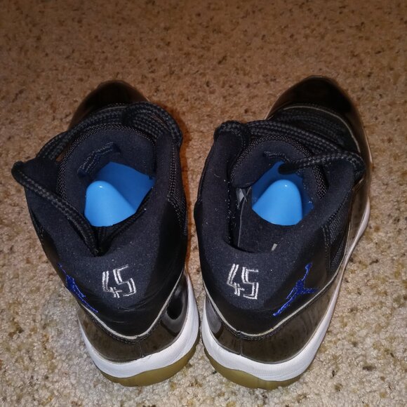 Nike Air Jordan 11 Space Jam 2016 size 8.5 378037-003 OG XI Black White - Picture 3 of 11